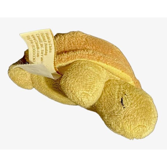 CLOUD B Turtle Baby Rattle Plush Small Green Soft Stuffed Animal Toy Child - Picture 3 of 12